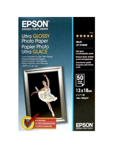 Papier photo Ultra Glossy Epson 13x18 300g - 50 feuilles