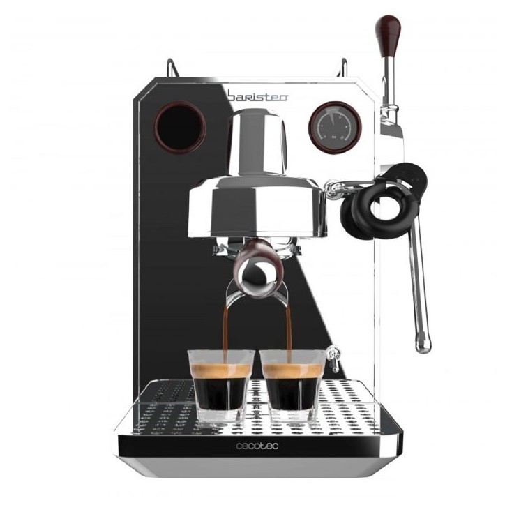 Machine a café - CECOTEC - Baristeo Intima - 1850 W - 15 bars - 1,7 L - Argent Machine a café - CECOTEC - Baristeo Intima - 1850 W - 15 bars - 1,7 L - Argent