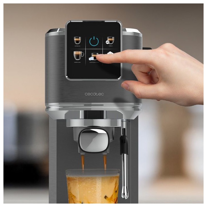 Machine a café - CECOTEC - Cafelizzia ColdBrew - 1350 W - 20 bars - 1,2 L - Noir