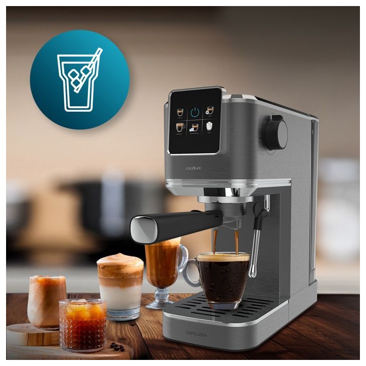 Machine a café - CECOTEC - Cafelizzia ColdBrew - 1350 W - 20 bars - 1,2 L - Noir