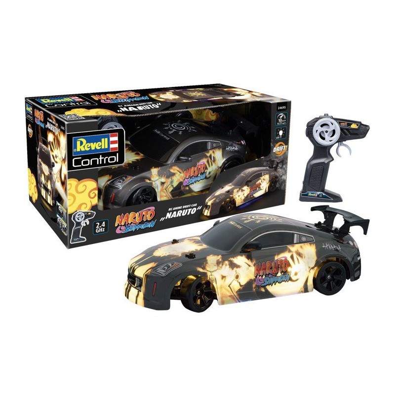 Voiture radiocommandée - REVELL Control - Drift Car RC - Naruto - 2,4