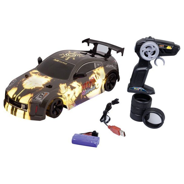 Voiture radiocommandée - REVELL Control - Drift Car RC - Naruto - 2,4 ghz - Échelle 1:18 - Des 6 ans Voiture radiocommandée - REVELL Control - Drift Car RC - Naruto - 2,4 ghz - Échelle 1:18 - Des 6 ans