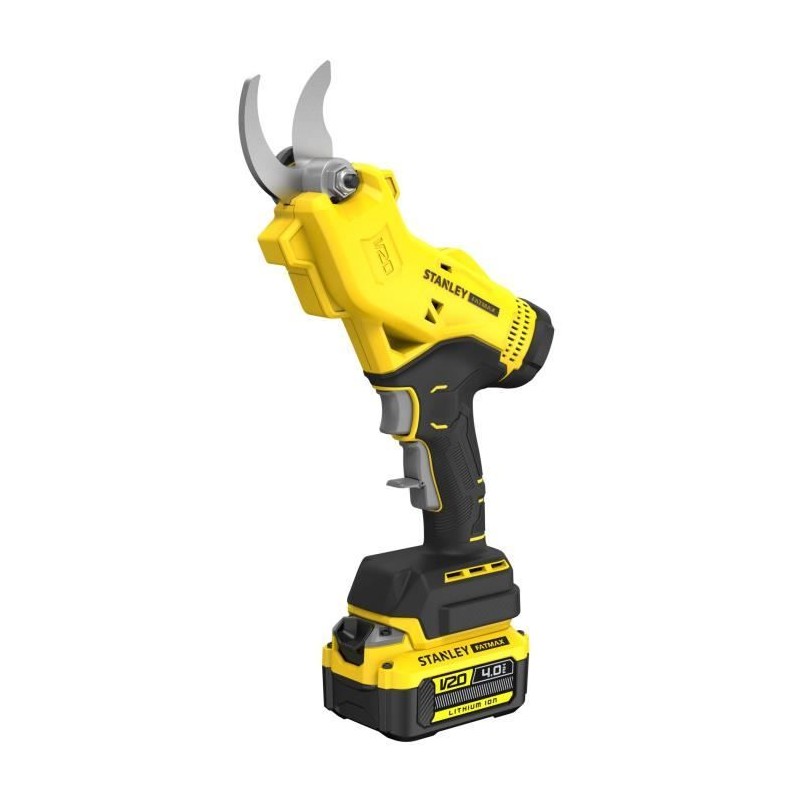Sécateur électrique sans fil + batterie 4Ah + chargeur - Stanley Fat