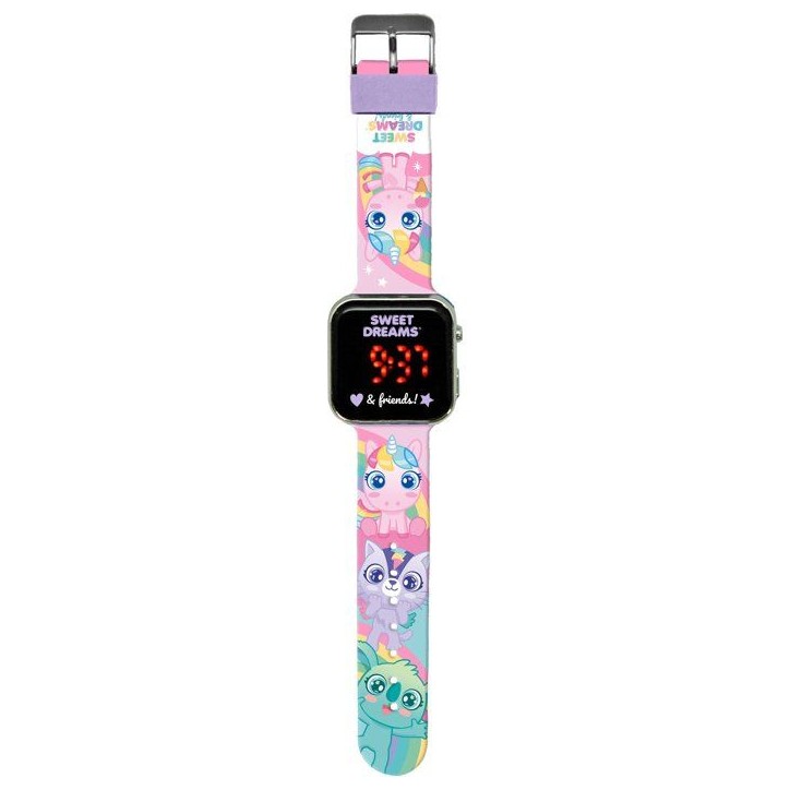 Montre LED - KIDS LICENSING - Sweet Dreams - Des 4 ans Montre LED - KIDS LICENSING - Sweet Dreams - Des 4 ans