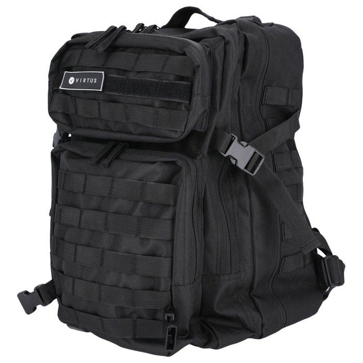 Sac de sport - Crossfit - VIRTUS - Systeme MOLLE - Macaso - Noir