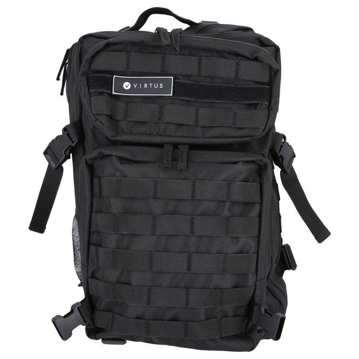 Sac de sport - Crossfit - VIRTUS - Systeme MOLLE - Macaso - Noir