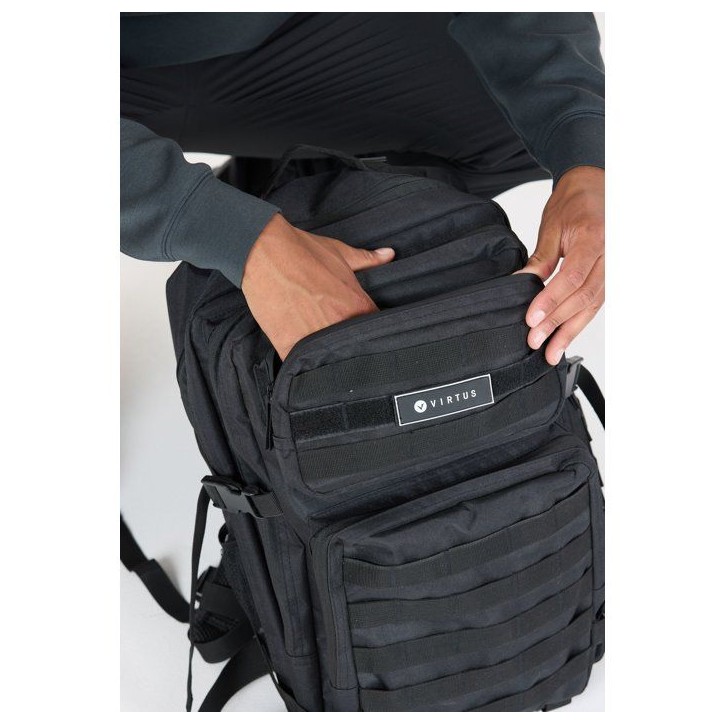 Sac de sport - Crossfit - VIRTUS - Systeme MOLLE - Macaso - Noir