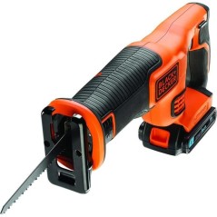 Scie sabre BLACK+DECKER BDCR18E1-QW sans fil - 18V lithium - avec batt