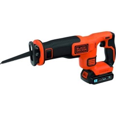 Scie sabre BLACK+DECKER BDCR18E1-QW sans fil - 18V lithium - avec batt