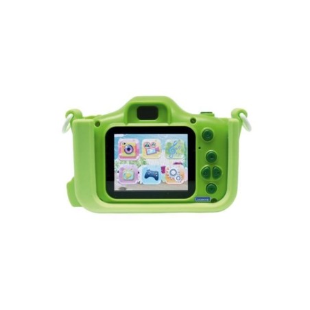 LEXIBOOK - Appareil photo pour enfant avec protection - 4 en 1 -Dino - Carte mémoire incluse