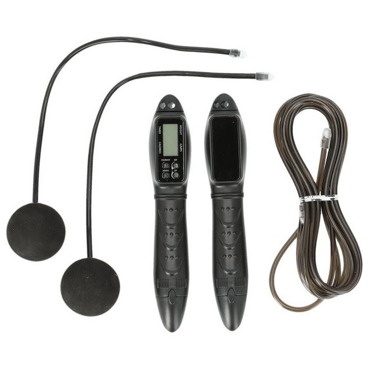 Corde a Sauter sans fil - ENDURANCE - Noir Corde a Sauter sans fil - ENDURANCE - Noir