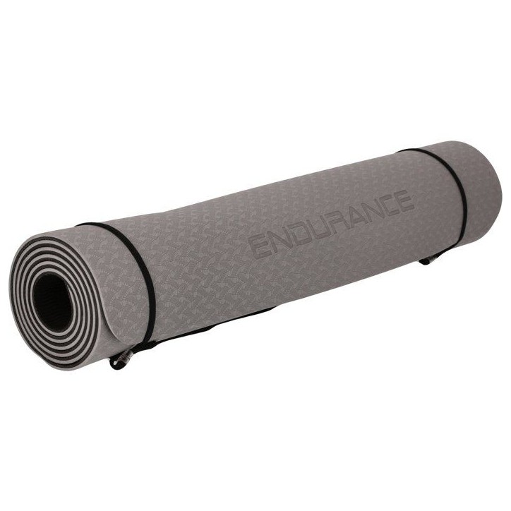Tapis de Yoga - ENDURANCE - 6 mm - Gris Tapis de Yoga - ENDURANCE - 6 mm - Gris
