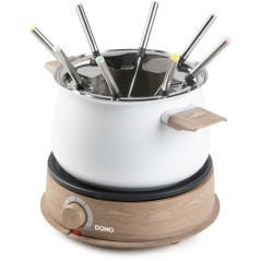 Appareil a fondue - DOMO - DO736F - 1500 W - 2 L - 8 personnes - Blanc