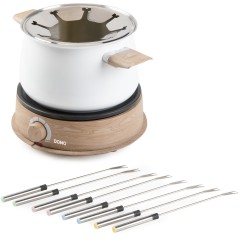Appareil a fondue - DOMO - DO736F - 1500 W - 2 L - 8 personnes - Blanc