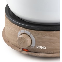 Appareil a fondue - DOMO - DO736F - 1500 W - 2 L - 8 personnes - Blanc