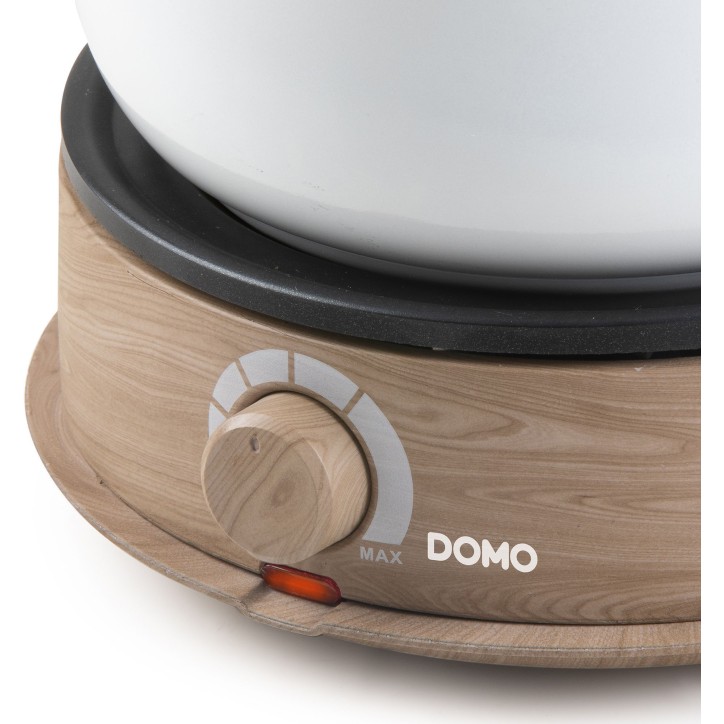 Appareil a fondue - DOMO - DO736F - 1500 W - 2 L - 8 personnes - Blanc/Bois Appareil a fondue - DOMO - DO736F - 1500 W - 2 L - 8 personnes - Blanc/Bois