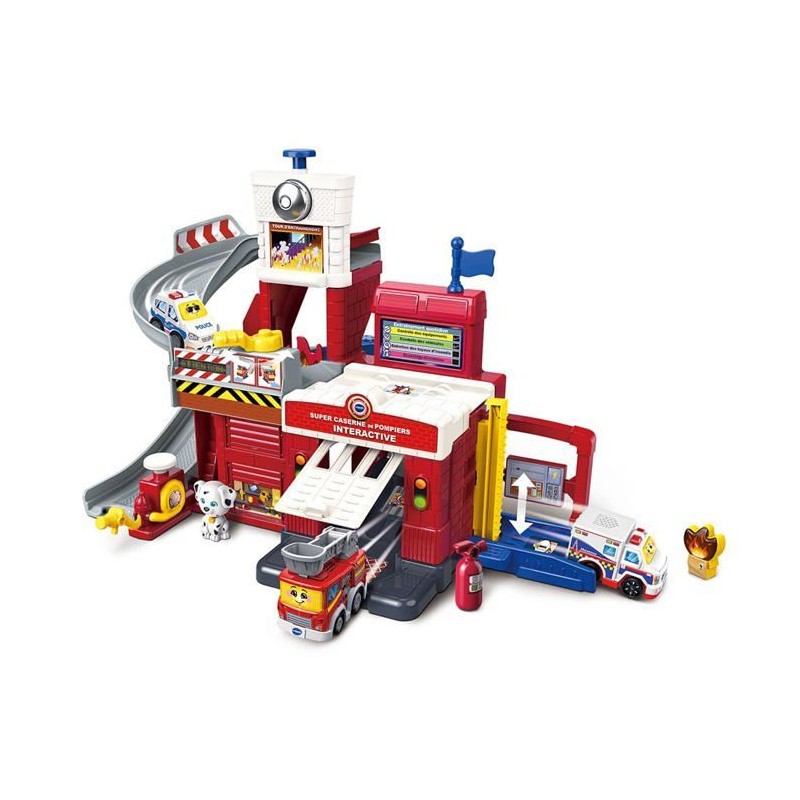 Jouet interactif - Vtech - TUT TUT Bolides Tour de Sauvetage Caserne -