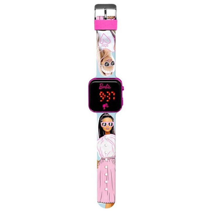 Montre LED - KIDS LICENSING - Barbie - Des 4 ans Montre LED - KIDS LICENSING - Barbie - Des 4 ans