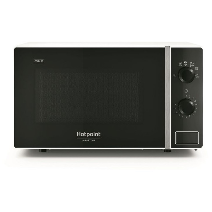 Micro-ondes posable - HOTPOINT - MWHA101W - Blanc - 700 W - 20 L - 45,2 x 36,5 x 26,2 cm Micro-ondes posable - HOTPOINT - MWHA101W - Blanc - 700 W - 20 L - 45,2 x 36,5 x 26,2 cm