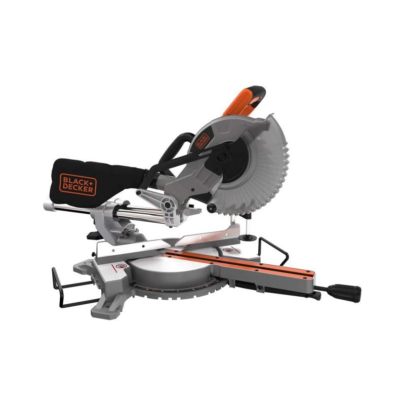 Scie a onglets - BLACK&DECKER - BES700-QS - 1600W - Profondeur de coup