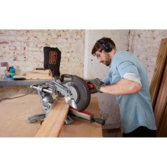 Scie a onglets - BLACK&DECKER - BES700-QS - 1600W - Profondeur de coup