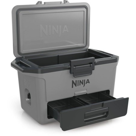 Glaciere roulante FB151EUGY FrostVault - NINJA - Rigide - 47L - Grise