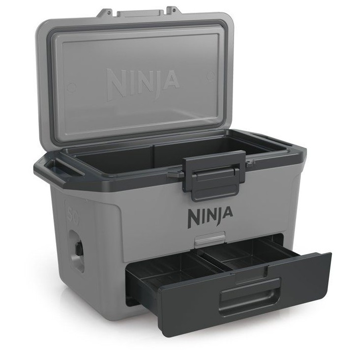 Glaciere roulante FB151EUGY FrostVault - NINJA - Rigide - 47L - Grise Glaciere roulante FB151EUGY FrostVault - NINJA - Rigide - 47L - Grise