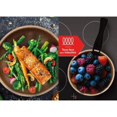 Set de 3 casseroles - Tous feux dont induction - ARTHUR MARTIN - AM236