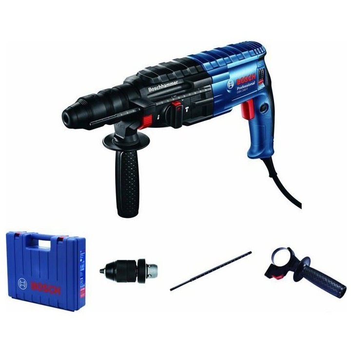 Perforateur - BOSCH - GBH 240 F - 790W - Filaire - SDS-plus - Accessoires inclus Perforateur - BOSCH - GBH 240 F - 790W - Filaire - SDS-plus - Accessoires inclus