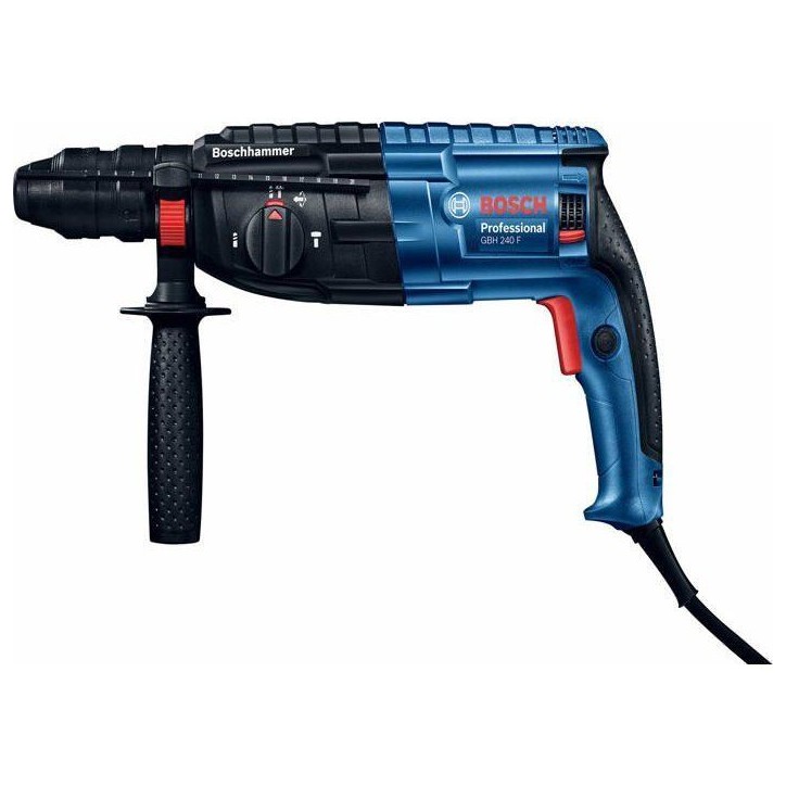 Perforateur - BOSCH - GBH 240 F - 790W - Filaire - SDS-plus - Accessoires inclus Perforateur - BOSCH - GBH 240 F - 790W - Filaire - SDS-plus - Accessoires inclus