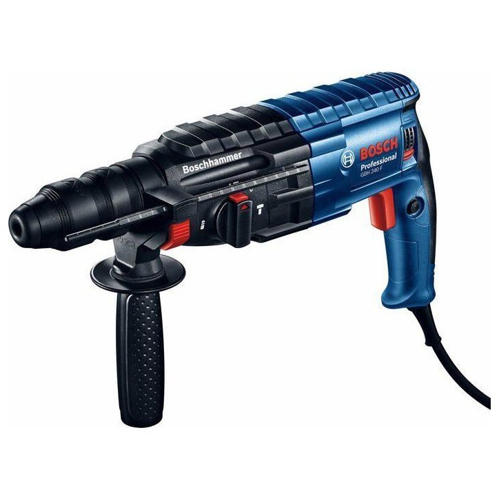 Perforateur - BOSCH - GBH 240 F - 790W - Filaire - SDS-plus - Accessoires inclus Perforateur - BOSCH - GBH 240 F - 790W - Filaire - SDS-plus - Accessoires inclus