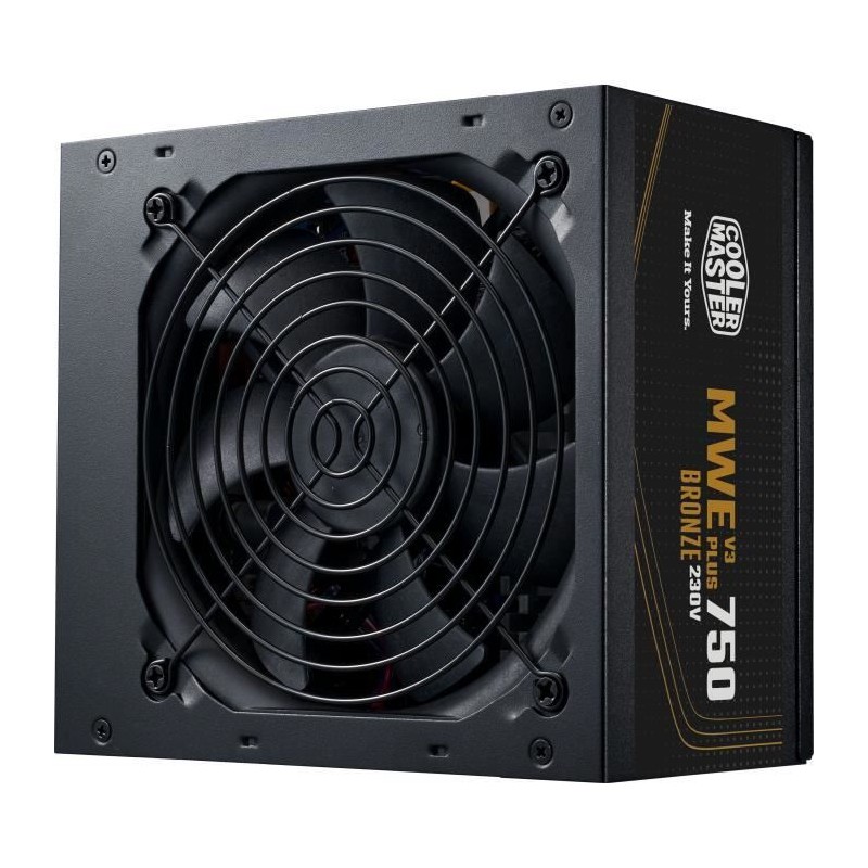 COOLER MASTER - MWE 750W V3 ATX 3.1 - Alimentation PC - 750 W