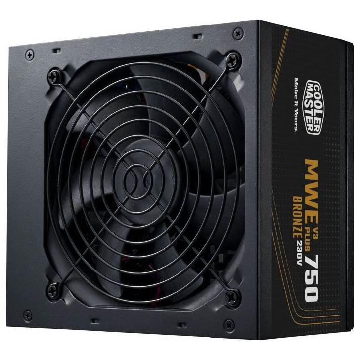 COOLER MASTER - MWE 750W V3 ATX 3.1 - Alimentation PC - 750 W COOLER MASTER - MWE 750W V3 ATX 3.1 - Alimentation PC - 750 W