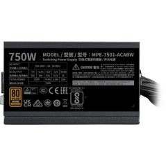 COOLER MASTER - MWE 750W V3 ATX 3.1 - Alimentation PC - 750 W