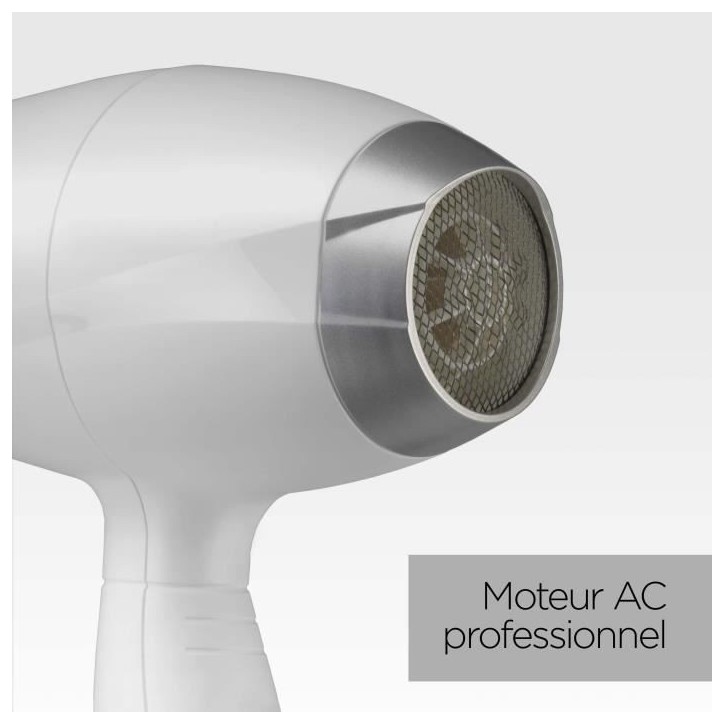 Seche-cheveux - BaByliss - 6704WE Speed Pro 2000 - Moteur AC - Fabriqué en Italie Seche-cheveux - BaByliss - 6704WE Speed Pro 2000 - Moteur AC - Fabriqué en Italie