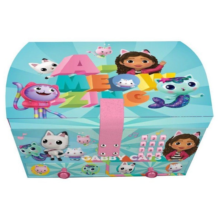 Boîte a bijoux - KIDS LICENSING - GABBY ET LA MAISON MAGIQUE - Avec code - Des 5 ans Boîte a bijoux - KIDS LICENSING - GABBY ET LA MAISON MAGIQUE - Avec code - Des 5 ans