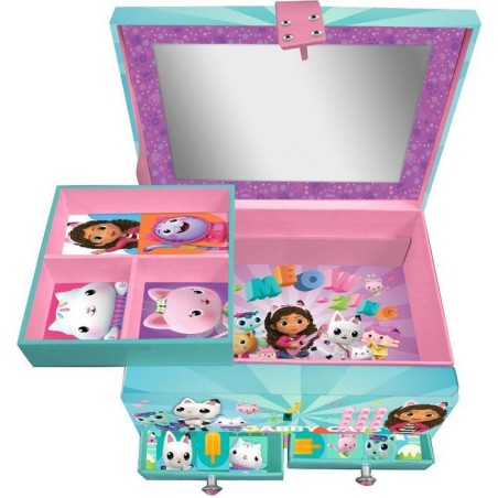 Boîte a bijoux - KIDS LICENSING - GABBY ET LA MAISON MAGIQUE - Avec code - Des 5 ans