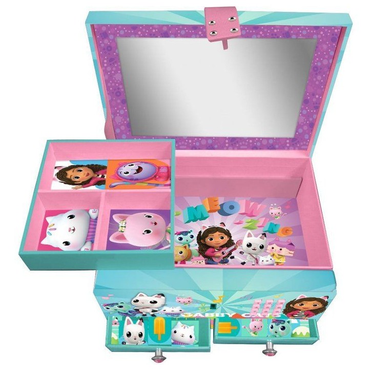 Boîte a bijoux - KIDS LICENSING - GABBY ET LA MAISON MAGIQUE - Avec code - Des 5 ans Boîte a bijoux - KIDS LICENSING - GABBY ET LA MAISON MAGIQUE - Avec code - Des 5 ans