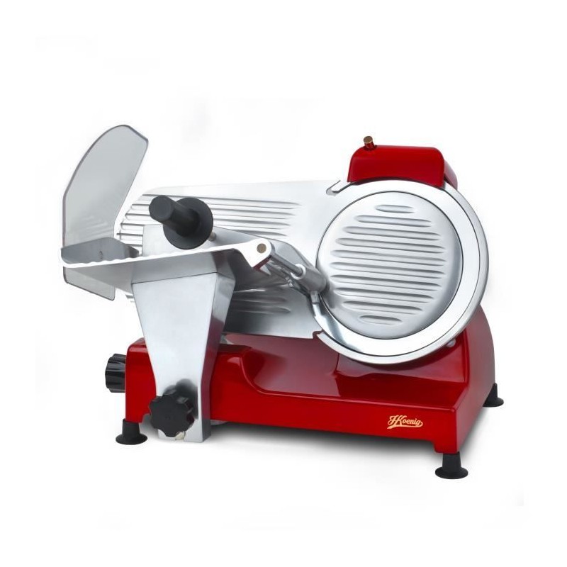 Trancheuse a viande - H.KoeNIG - MSX224 - Lame 22 cm - Rouge