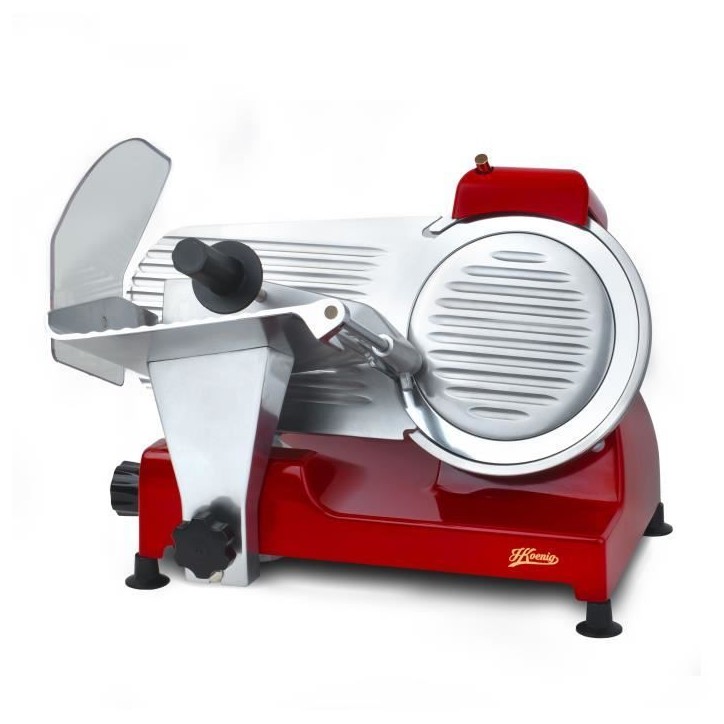 Trancheuse a viande - H.KoeNIG - MSX224 - Lame 22 cm - Rouge Trancheuse a viande - H.KoeNIG - MSX224 - Lame 22 cm - Rouge