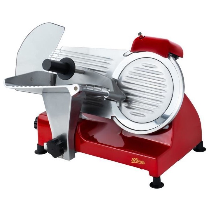 Trancheuse a viande - H.KoeNIG - MSX224 - Lame 22 cm - Rouge Trancheuse a viande - H.KoeNIG - MSX224 - Lame 22 cm - Rouge