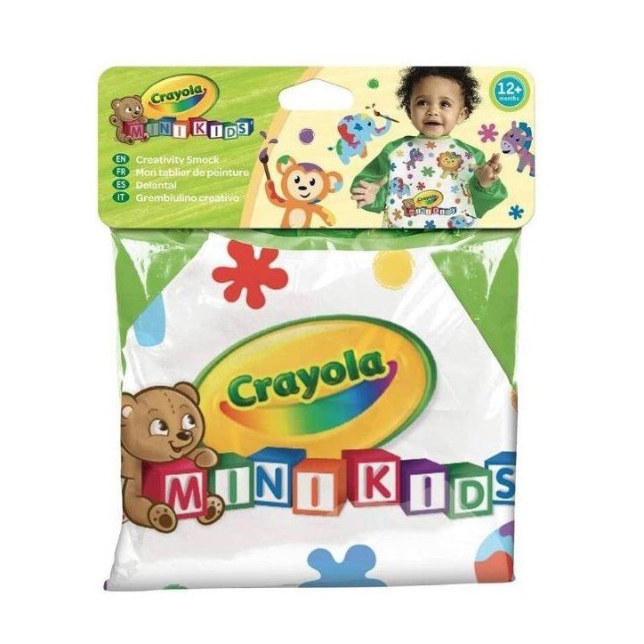 Tablier de peinture - CRAYOLA - Mini Kids - Des 12 mois