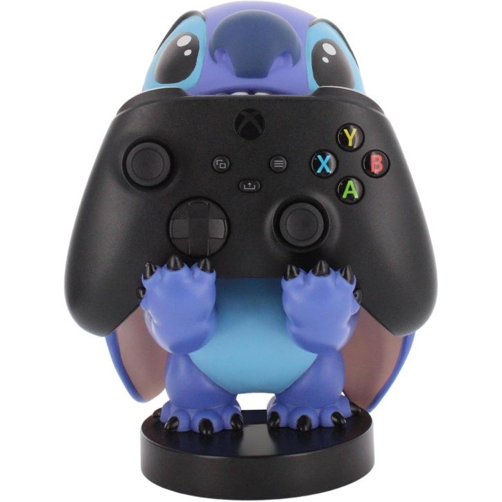 Figurine Disney Stitch Sourire - EXQUISITE GAMING - Cable Guys - Support écouteurs, smartphone ou petit accessoire - 20 cm Figurine Disney Stitch Sourire - EXQUISITE GAMING - Cable Guys - Support écouteurs, smartphone ou petit accessoire - 20 cm
