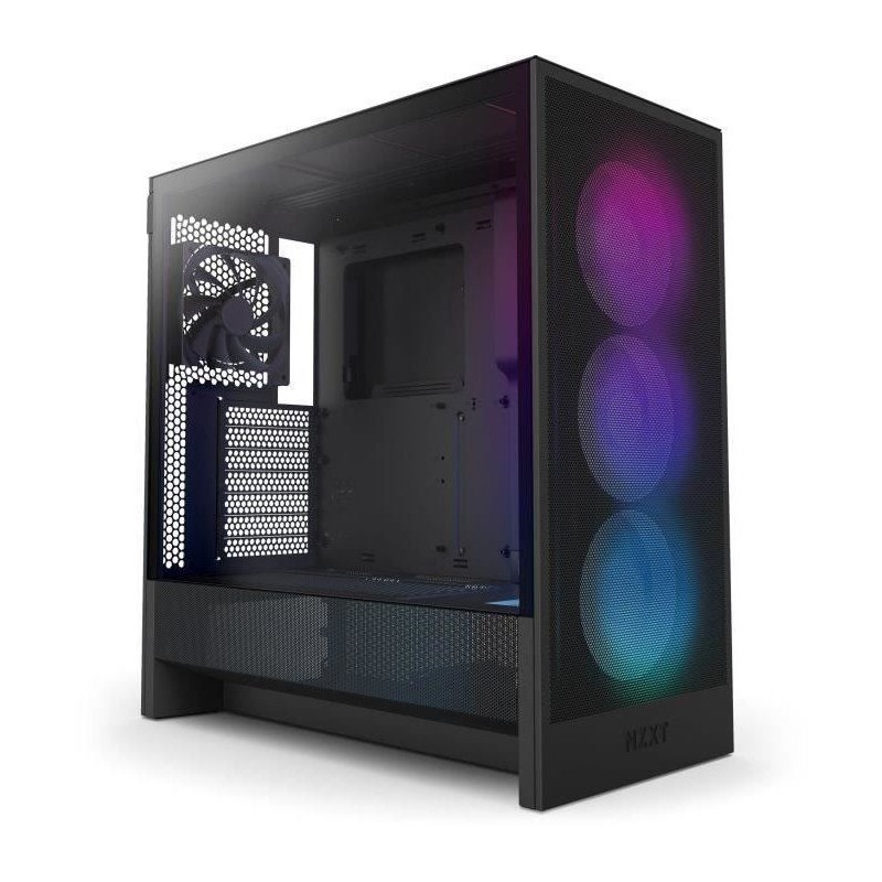 Boitier moyen-tour compact ATX - NZXT - CC-H52FB-R1 - H5 Flow RGB avec