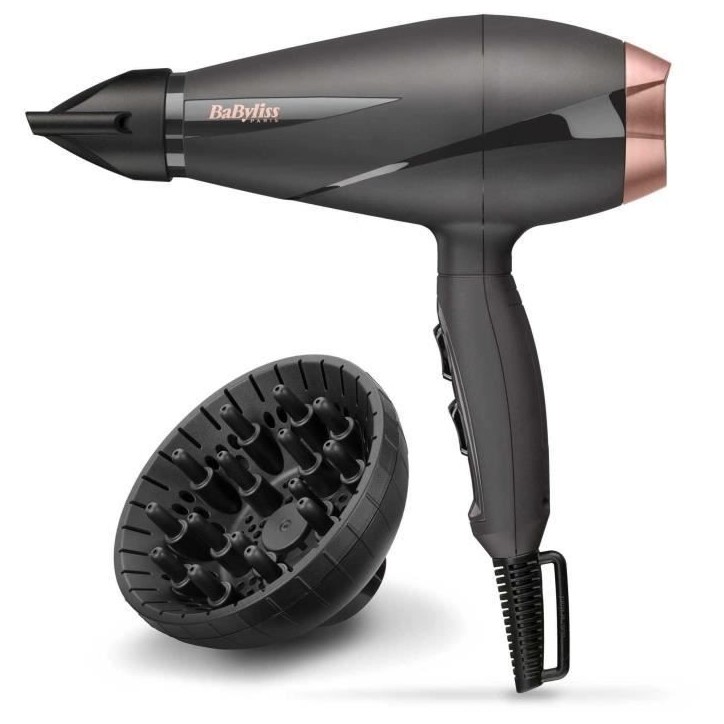 Seche-cheveux - BaByliss - 6709DE Smooth Pro 2100 - Moteur AC - Fabriqué en Italie Seche-cheveux - BaByliss - 6709DE Smooth Pro 2100 - Moteur AC - Fabriqué en Italie