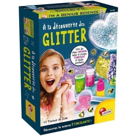 Découverte des paillettes - Kit Scientifique - I'M A GENIUS POCKET -