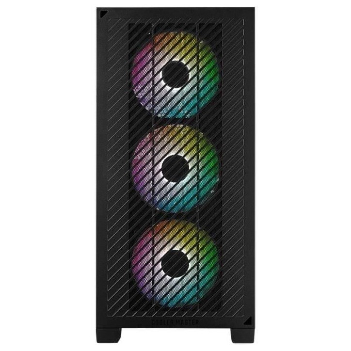 Boîtier PC - COOLER MASTER - E301-KGNN-S00 - Elite 301 - ARGB - Black
