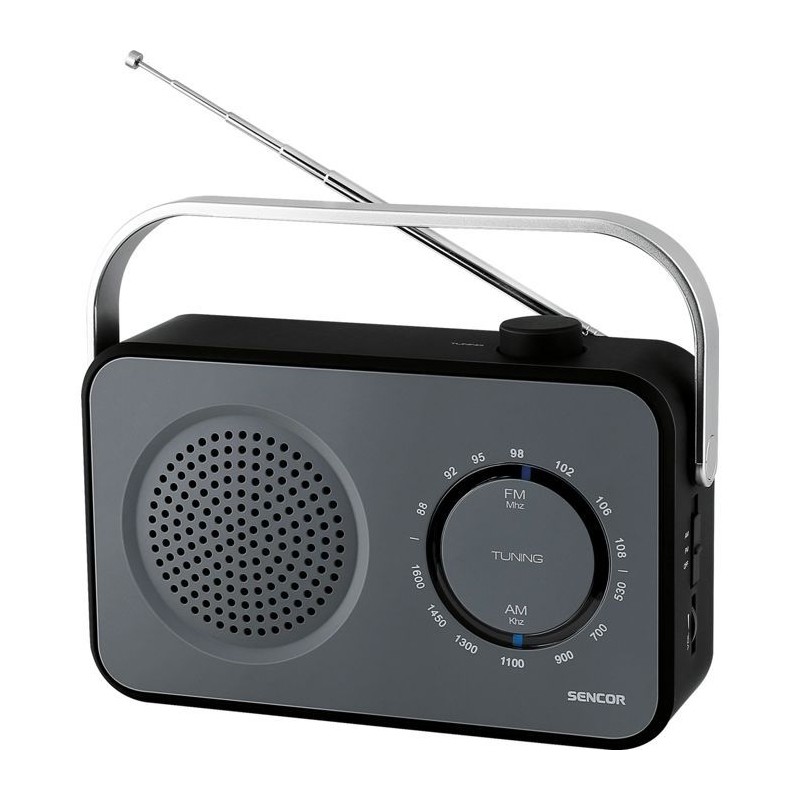 Radio CD - Sencor - SRD 2100B - Numérique - Bureau - Moderne