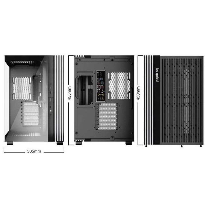 Boîtier PC - BE QUIET! - Light Base 600 DX - Silencieux - Design élégant - ATX compatible Boîtier PC - BE QUIET! - Light Base 600 DX - Silencieux - Design élégant - ATX compatible