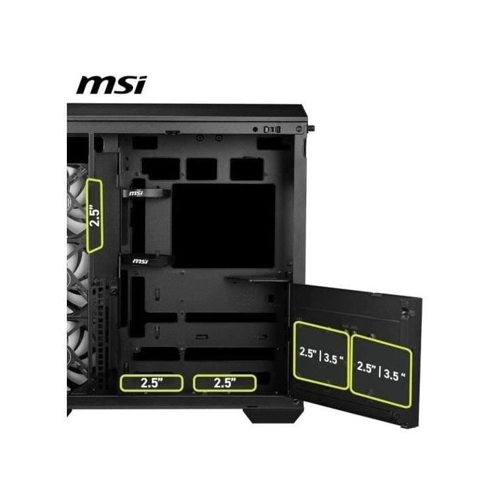 Boîtier PC - MSI - 306-7G26R21-HH9 - MAG PANO 100R PZ
